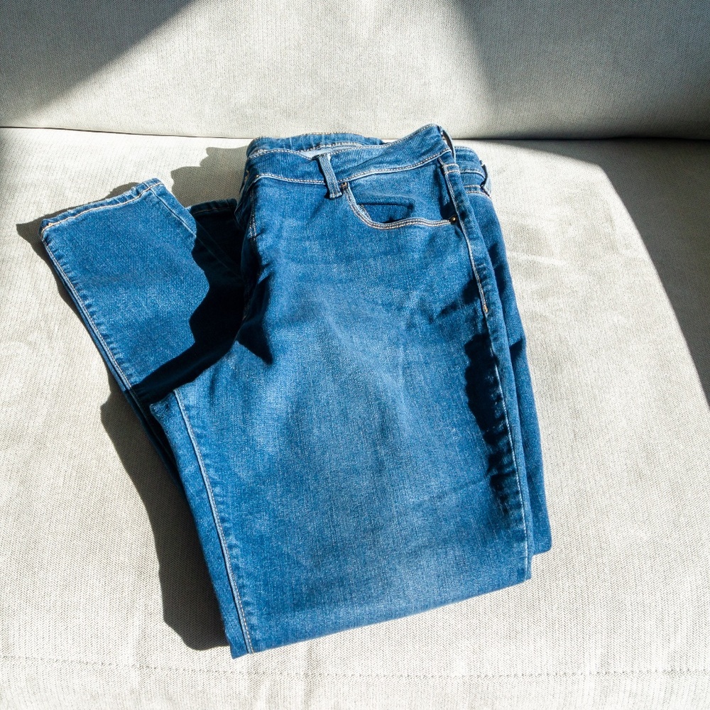 Medium wash Rockstar skinny jeans | Old Navy | EUC